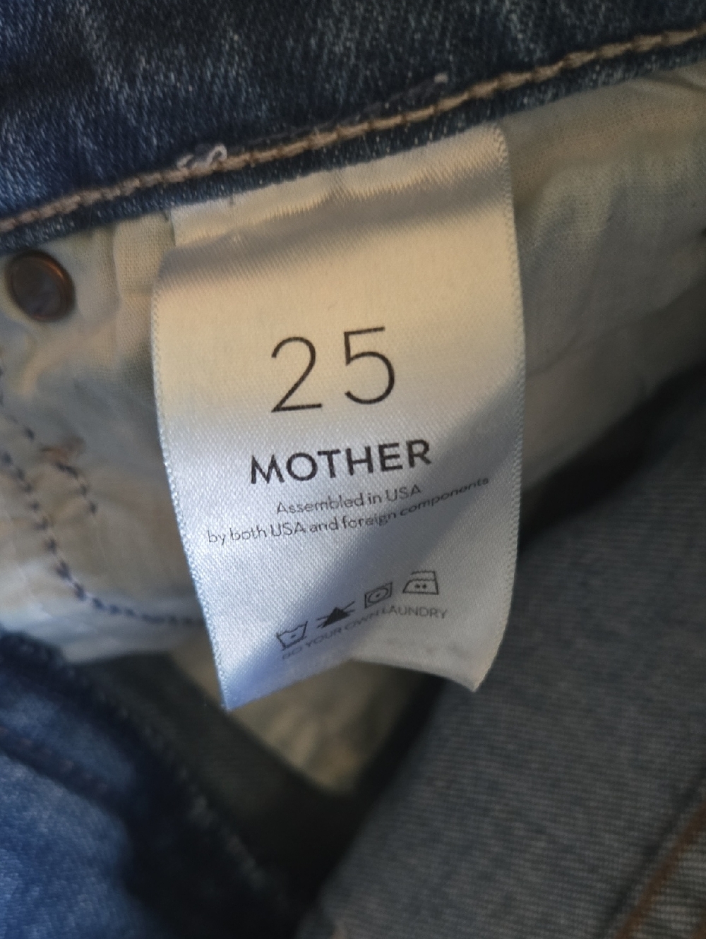 MOTHER Rascal Swooner - Sz 25 - Picture 7 of 8